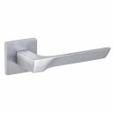 Ручка дверная Fuaro Fly SSC-16 квадратная розетка сатинированный хром (44403)