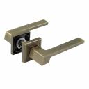 Ручка дверная Нора-М 111 K Al 16258, комплект ручек, старая бронза