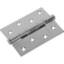 Петля универсальная U1004BB-PC/BL 100x75x2.5 мм сталь цвет перламутровый хром