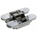 Скрытая петля MORELLI HH-4, универсальная, 110x61x24 мм, хром, 1 шт.