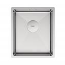 Мойка кухонная Paulmark Next 38 Uni брашированная нержавеющая сталь