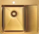 Мойка кухонная Paulmark Kroner PM225951-BGL брашированное золото L