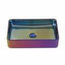 Раковина накладная прямоугольная ABBER Rechteck (AC2207Regen) хамелеон