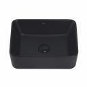 Раковина накладная прямоугольная ABBER Rechteck (AC2213MB) черная матовая
