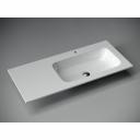 Накладной прямоугольный умывальник Ceramicanova Element 1010х457х137 мм, чаша справа CN7015 не занимает много места. Чаша располагается на столешнице, на которой остается еще достаточно пространства для разных мелочей. Раковина имеет прямоугольную форму, что гарантируют удобство ее установки и использования, так как смеситель можно поставить с любой удобной стороны, поскольку отверстие под слив находится ровно посередине. Эстетичный внешний вид накладной раковины придает любому санузлу лоск и стиль. Такая сантехника всегда смотрится современно и элегантно.