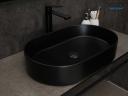 Накладная раковина Gid 61 Bm1479 черная матовая