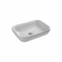 Накладная раковина HATRIA HAPPY HOUR 17.00 без отверстий для смесителя, без перелива Y0QQ01