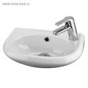 Раковина Santek «Бриз-40» c правым отверстием под смеситель, без пьедестала