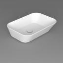 SIMAS WAVE Раковина чаша прямоугольная 60х42х16,5 см,без отв под смеситель,цвет белый