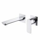 Смеситель для раковины встраиваемый Abber Weiss Insel хром однорычажный (AF8082)