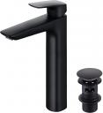 Смеситель для раковины AQUATEK Вега AQ1005MB матовый черный