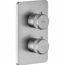 Встраиваемый термостатический смеситель на 3 потребителя воды. Дополнительно приобретается оборудование на 3 потребителя: например: №1 верхний душ + №2 душевой набор с водорозеткой + №3 излив или другие комбинации из 3х элементов).Скрытая часть EASY BOX в комплектеМатериал: ЛатуньКартридж: VERNET, переключатель режимов - ПоворотныйНакладка: нержавеющая сталь