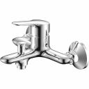 Современный смеситель для ванны ARGOtech 35-05 AURA с керамическим картриджем d 35 мм. Смеситель изготовлен из латуни ЛС 59 в соответствии с ГОСТ 19681 - 2016, безопасен для здоровья и устойчив к коррозии. Смеситель предназначен для настенной установки в ванну. Смеситель укомплектован всем необходимым для быстрого монтажа: эксцентрики с отражателями и сантехническими прокладками, душевой гарнитур.