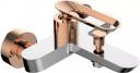 Смеситель для ванны с душем Bien Hermes BB01009405 хром, розовое золото