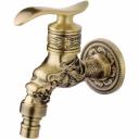 Кран для одного типа воды Bronze de Luxe бронза с насадкой для шланга