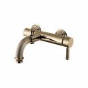 Смеситель для ванны и душа CEZARES однорычажный, бронза OLIMP-VM-02-L