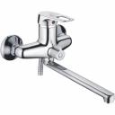 Смеситель для ванны с душем Cron CN04 CN2204 хром