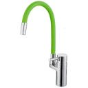 Смеситель для кухни с гибким изливом D-Lin хром (D157315-5)