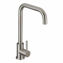 Смеситель для кухни Esko Kitchen сатин с высоким изливом однорычажный (K5)