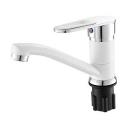 Смеситель Эверест (Everest) для кухни с коротким изливом B45-274A белый