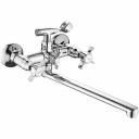 Смеситель с длинным изливом для ванны Fashun A2124 хром