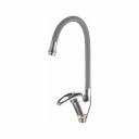 A4403+A7257 смеситель для кухни с гибким изливом, H=351 мм хром/серый латунь картридж D=40 мм излив гибкий силиконовый: H=211 мм, серый гибкая подводка: 450 мм в комплекте крепёж: гайка Предназначен для подачи и смешения холодной и горячей воды, поступающей из централизованных или местных систем холодного и горячего водоснабжения. Не предназначен для смешивания других иных жидкостей. Продукция торговой марки FASHUN соответствует общеевропейским стандартам (CE), американским стандартам (UL), международным стандартам качества (ISO). Продукция, товарный знак, упаковка, маркировка защищены патентным правом, имеют сертификаты качества.