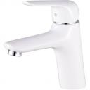 Смеситель Ganzer (Ганзер) Theresa для раковин белый, хром GZ24011-F