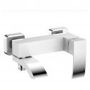 Смеситель Ganzer (Ганзер) Leon для ванн белый, хром GZ44031-F