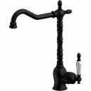 Смеситель для кухни GPD Retro черный матовый