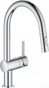 Смеситель для кухни Grohe Minta 32321002 с выдвижным изливом хром