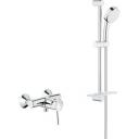 Смеситель для душа Grohe BauClassic с душевым гарнитуром, хром (32867000, 26083002)