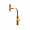 Смеситель для кухонной мойки Haiba HB73824-5 золотой