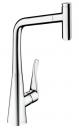 Смеситель для кухонной мойки Hansgrohe Metris Select 14884000 хром