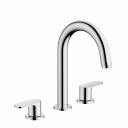 Смеситель для раковины Hansgrohe Vernis Blend с донным клапаном хром