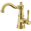 Смеситель для раковины Kaiser Aria, золотой (03011-3)