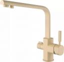 Смеситель для кухни Kaiser Decor 40144-6 с подключением к фильтру бежевый, песочный желтый