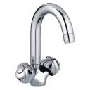 смеситель для раковины LEDEME L1126 127мм цинк хром