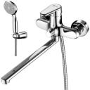 Смеситель для ванн POINT длинный плоский излив 300 мм LEMARK