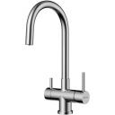 Смеситель Omoikiri Akita-BN нерж.сталь/нержавеющая сталь