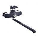 Смеситель для ванны универсальный однорычажный Potato (Потато) Черный (P2230-6)