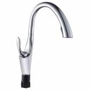 Смеситель для кухни с выдвижной лейкой Potato (Потато) Белый (P4078-7)