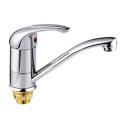 Смеситель для кухни с коротким изливом Potato (Потато) Хром (P4504-2)