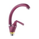Смеситель для кухни с высоким изливом Potato (Потато) пурпурный (P59229-16)
