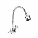 Смеситель для кухни stOMEGA излив 48 см, кран-буксы 1/2 керамика, на шпильке 4411