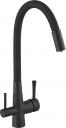 Смеситель для кухни Savol S-L1806H-01 с гибким изливом