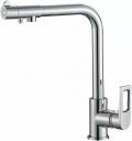 Смеситель для кухни Steel Hammer SH 572 CR с подключением к фильтру хром