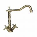 Смеситель для кухни Ulgran U-014 бронза