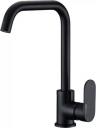 Смеситель для кухонной мойки Wasserkraft Elbe A7407 черный матовый