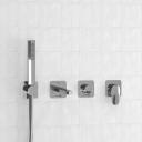 Встраиваемый смеситель для душа и ванны Wasserkraft Weida A3151.268.270.271.087.103 С ВНУТРЕННЕЙ ЧАСТЬЮ, хром