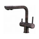 Смеситель для раковины (умывальника) WasserKRAFT А8047 бронза